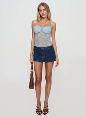 Kerr Lace Top Blue