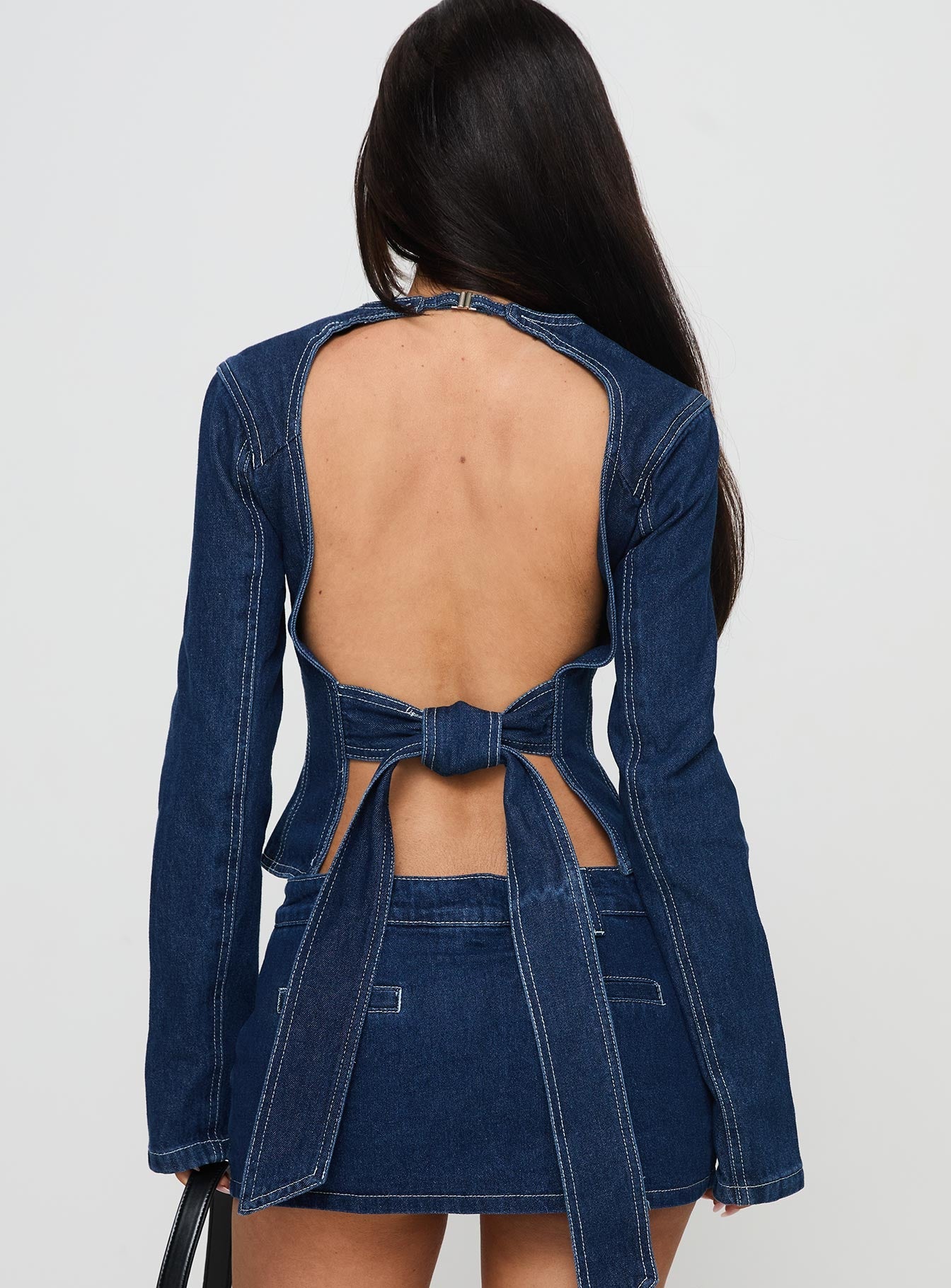 Countryside Long Sleeve Top Denim