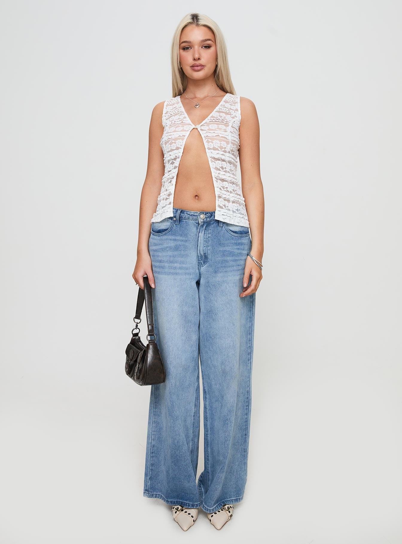 Quillan Top White