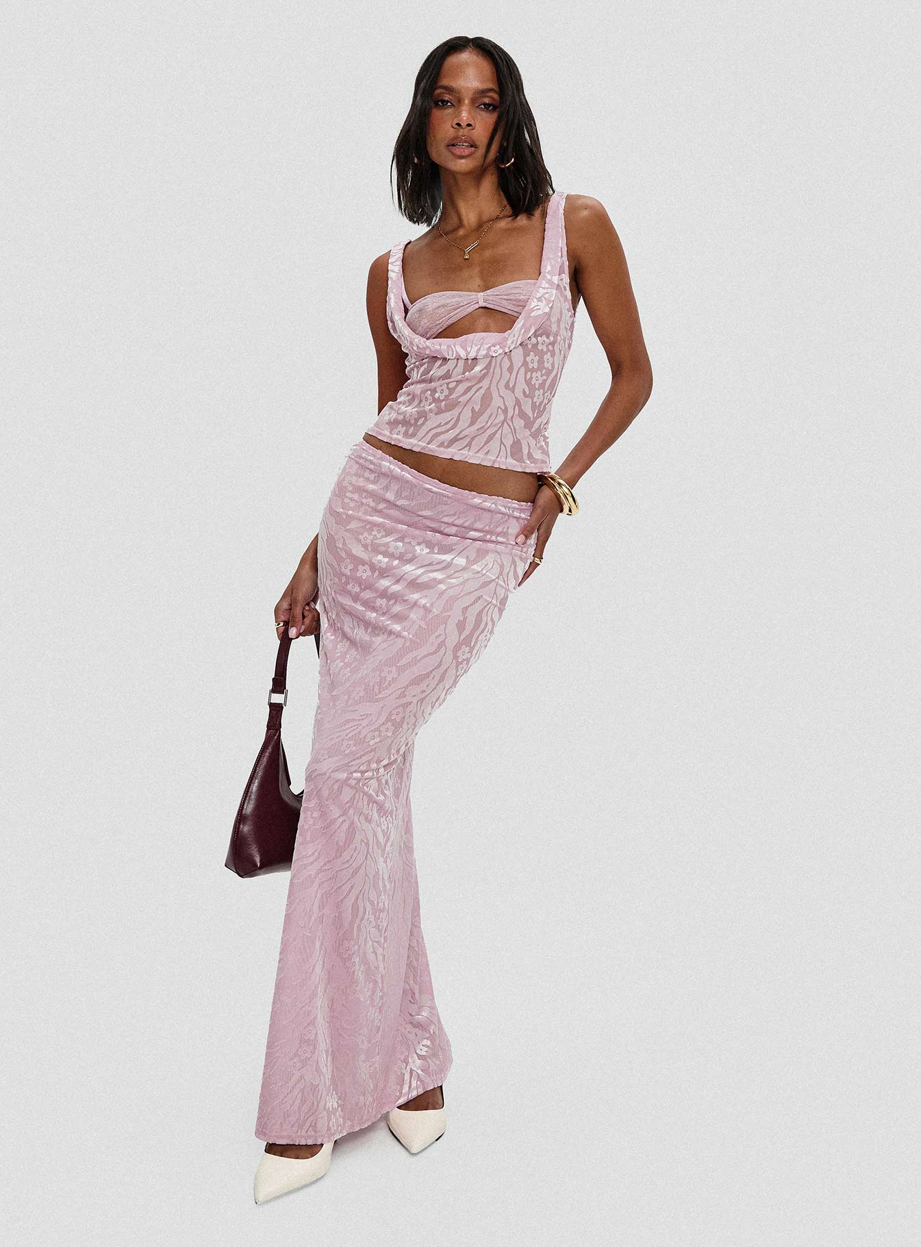 Delilah Top Pink